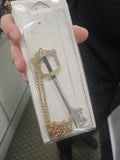 Kingdom Key Necklace Gold Color