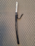 Shirasaya Katana White Handle W/ Throwing Knife