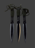 Green Rope Throwing knives