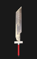 Final Fantasy Buster Sword Red Handle