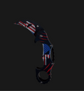 Punisher American Flag Karambit