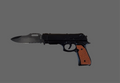 Gun Knife W Holster