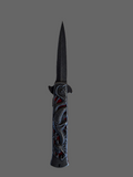 Red/ Blk Dragon Pocket Knifei
