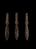 Cheetah Print Throwing Knives