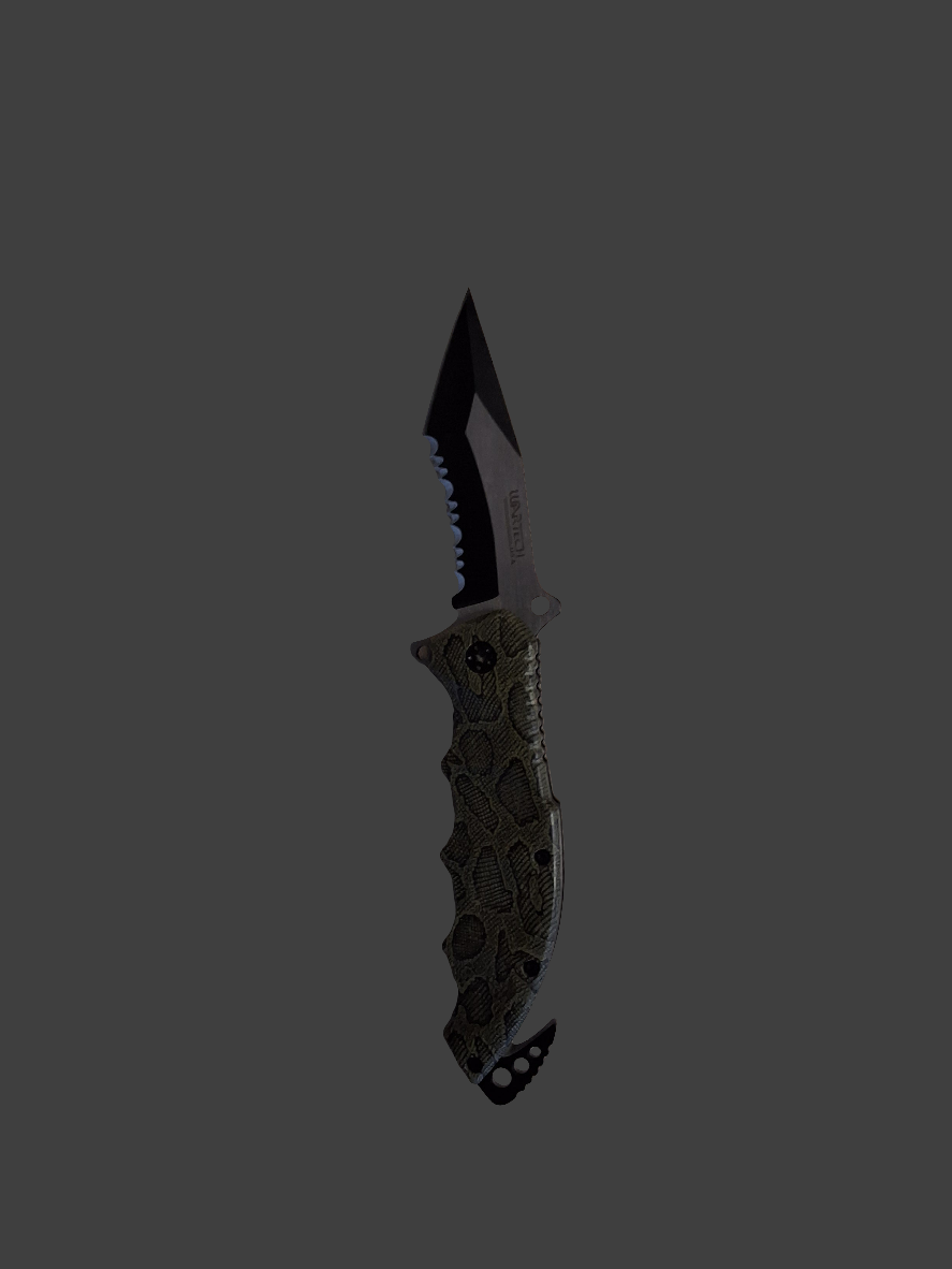 Wartech Snake Serrated Blade