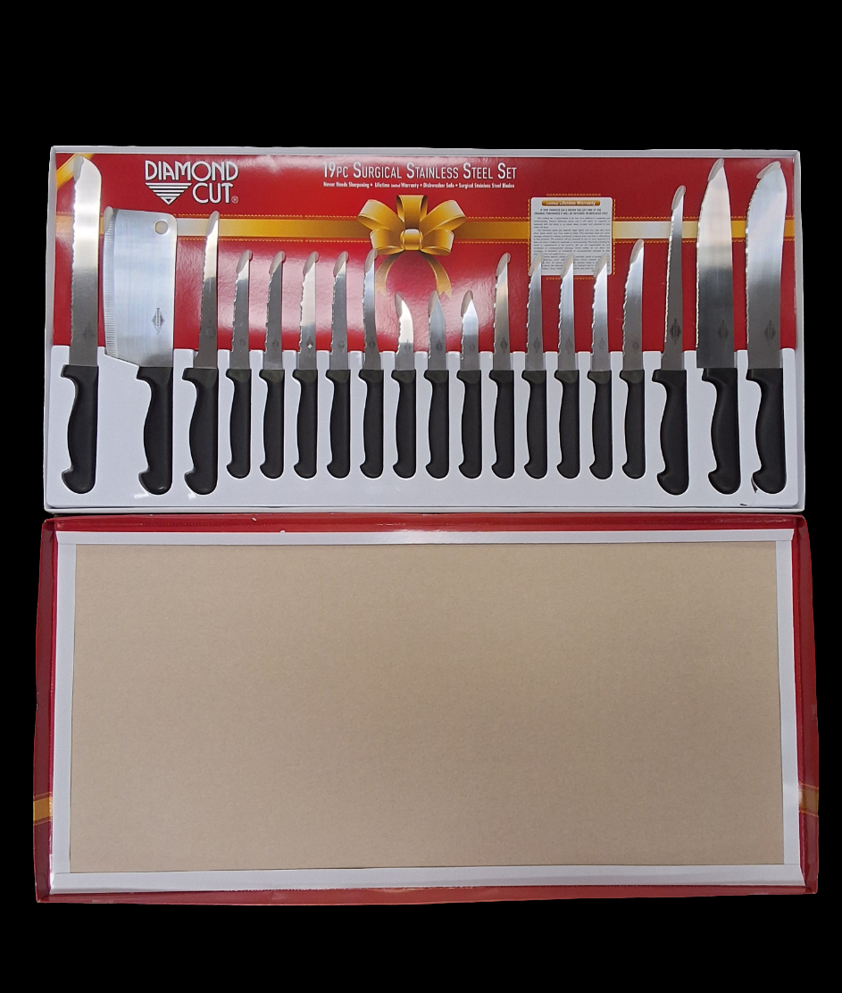 19 pc Surgical Stainless Steel Set
