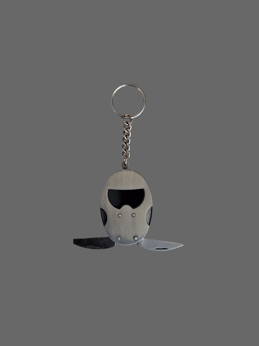 Oval Keyring Multi Tool Knife