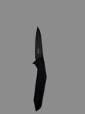 Stonewash Black Handle Knife