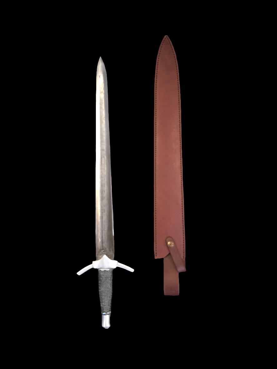 Damascus Short Claymore