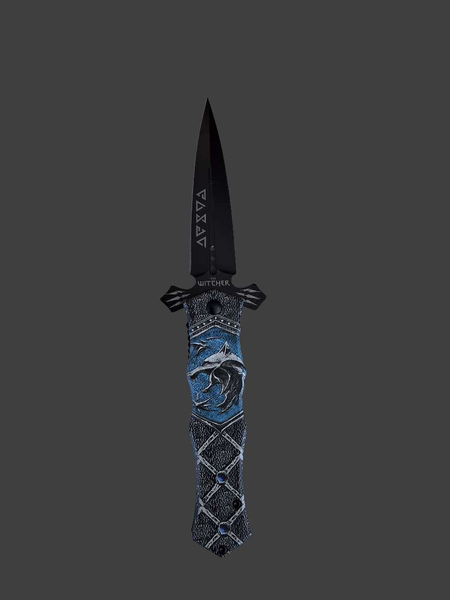 Witcher Blue Wolf Folder