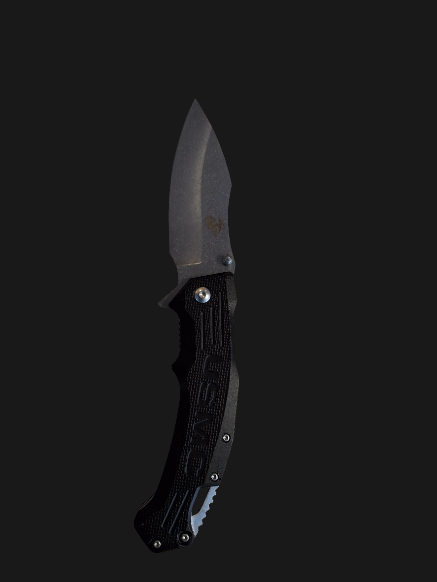 BLK USMC  Folder