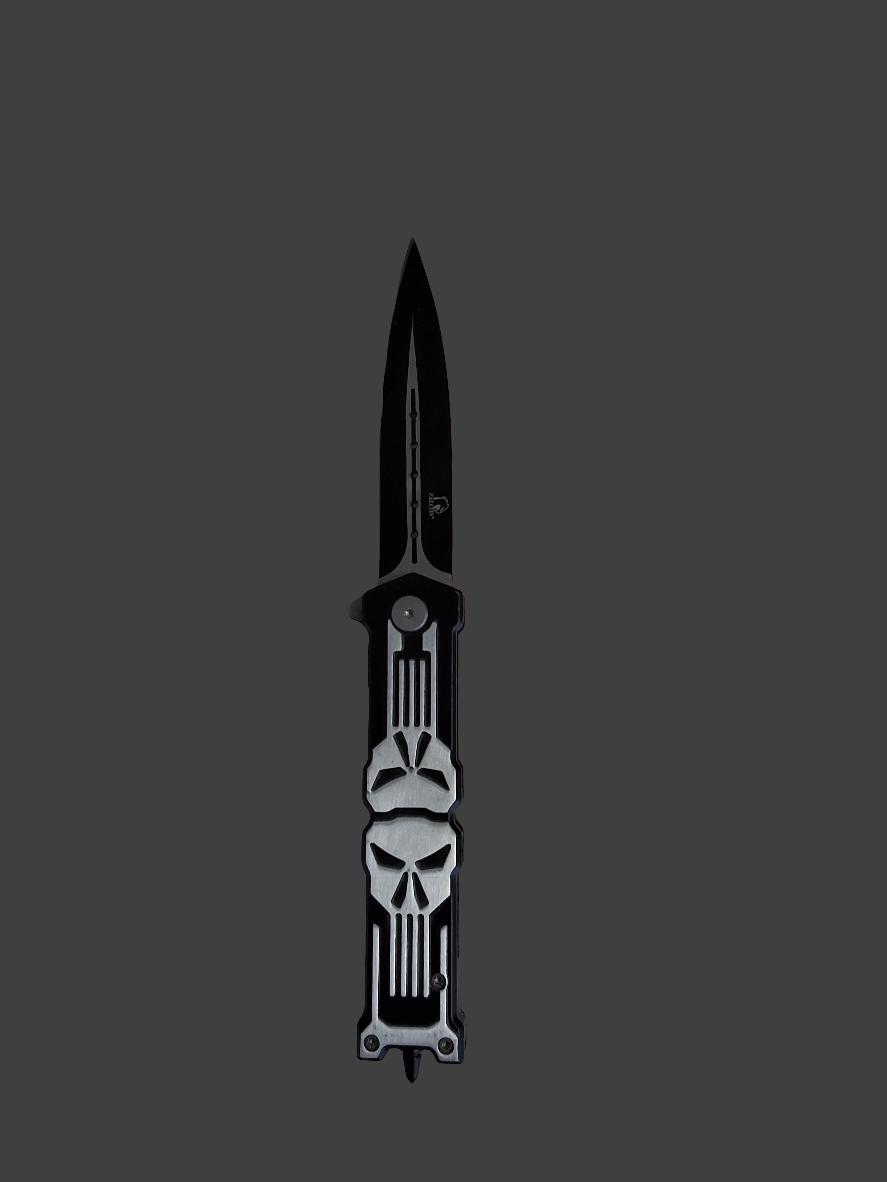 Punisher Double Skull Knife