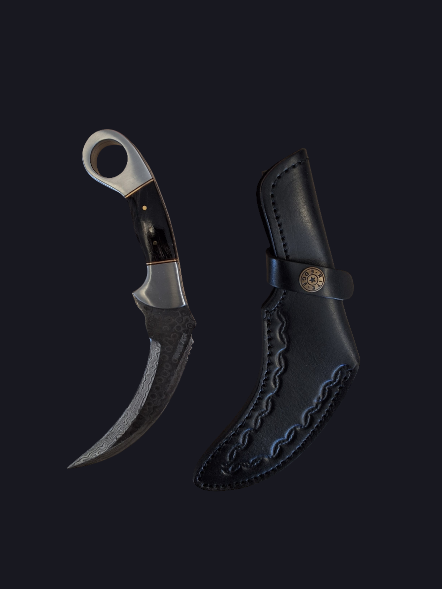 Damascus Karambit