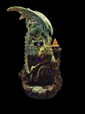 Dragon overlooking Castle