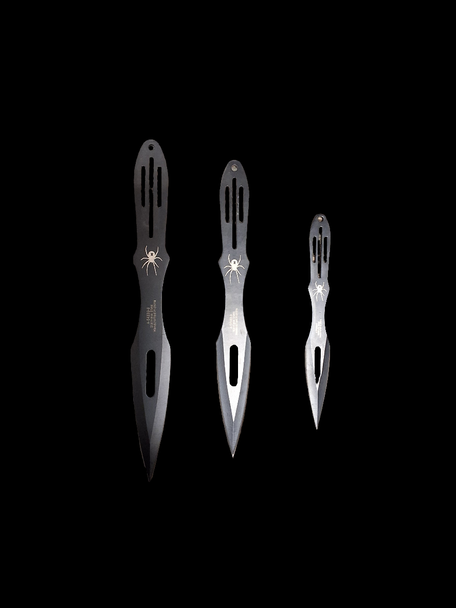 Spider Throwers 3 Pc
