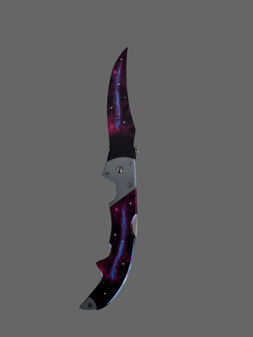 Space Nebula Pocket Knife