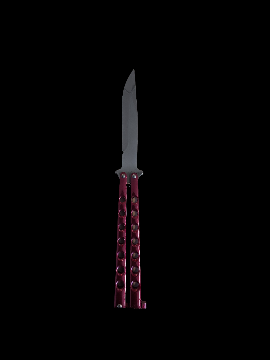 Pink Butterfly Knife