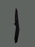 SIlver Ridged Handle Folder