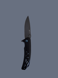 Blk & Grey Folding Knife