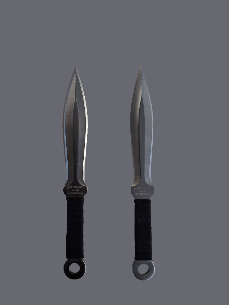 2pc Silver Throwers