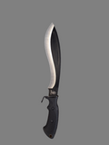 Black Curved Kukri