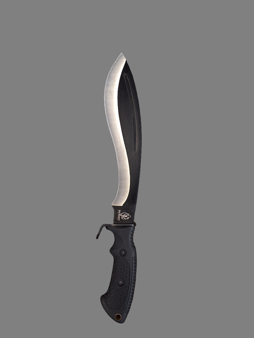 Black Curved Kukri