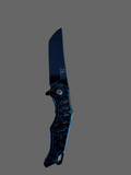Cyan LRG Honey Comb Knife