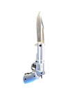 Silver Revolver Knife