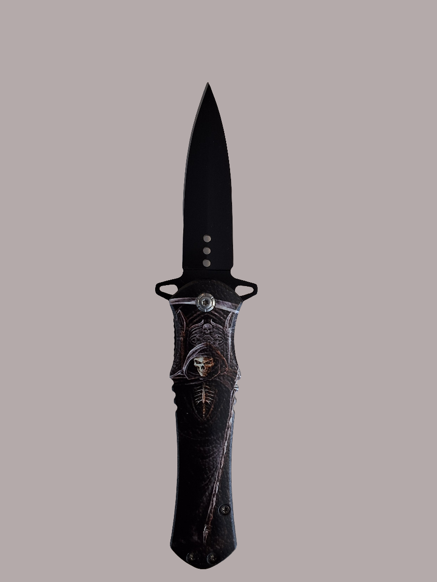 Reaper W Scythe Pocket Knife