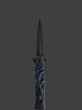 Dragon Pocket Knife (Blue Inlay)