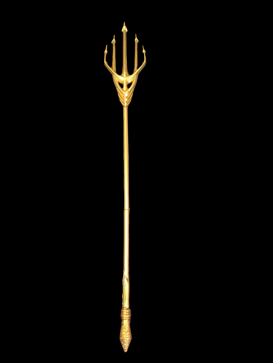 Golden Foam Trident
