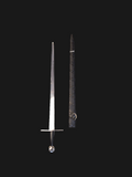 Cross Handle Silver Sword