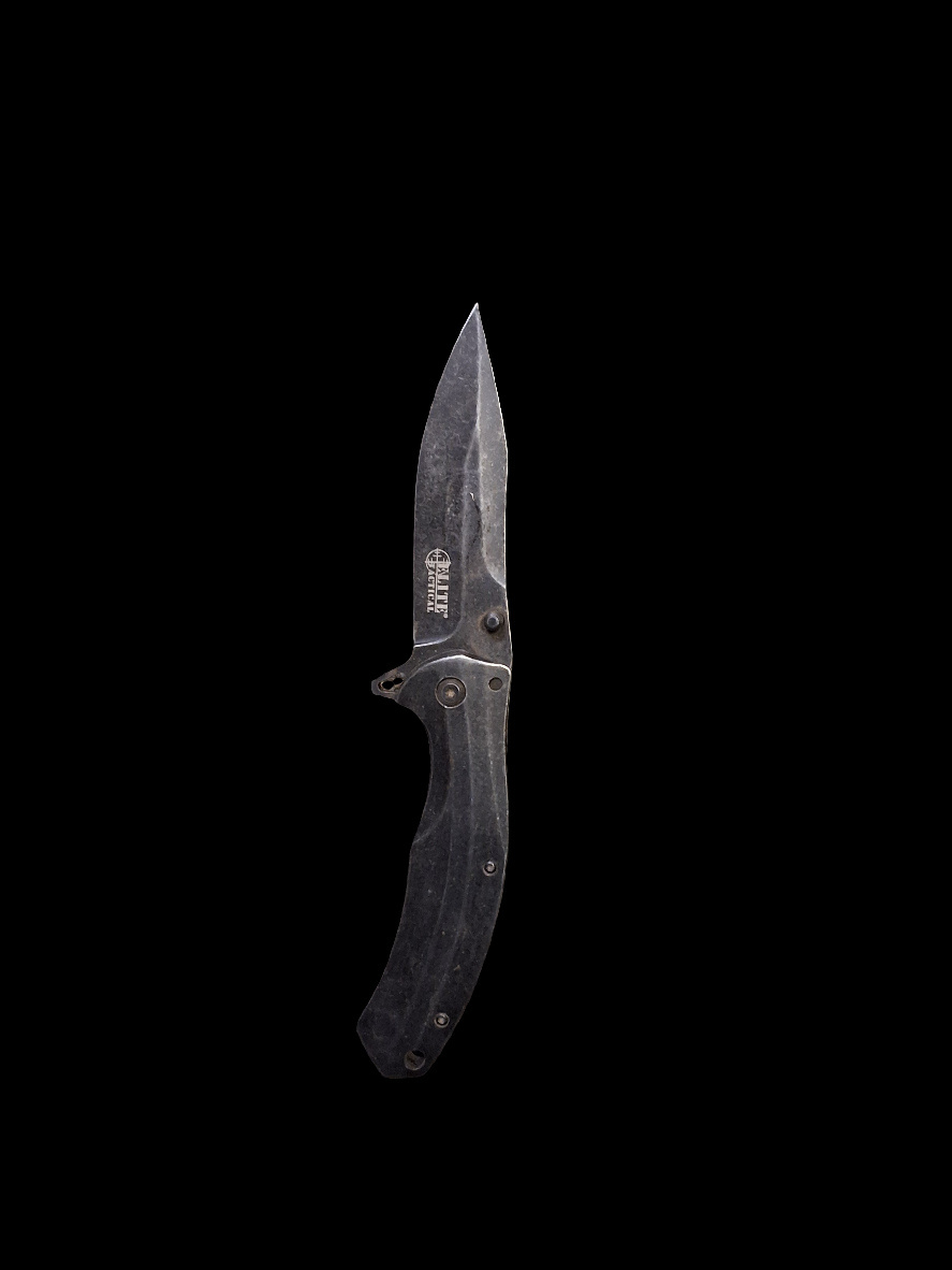 Stonewash Tactical Knife
