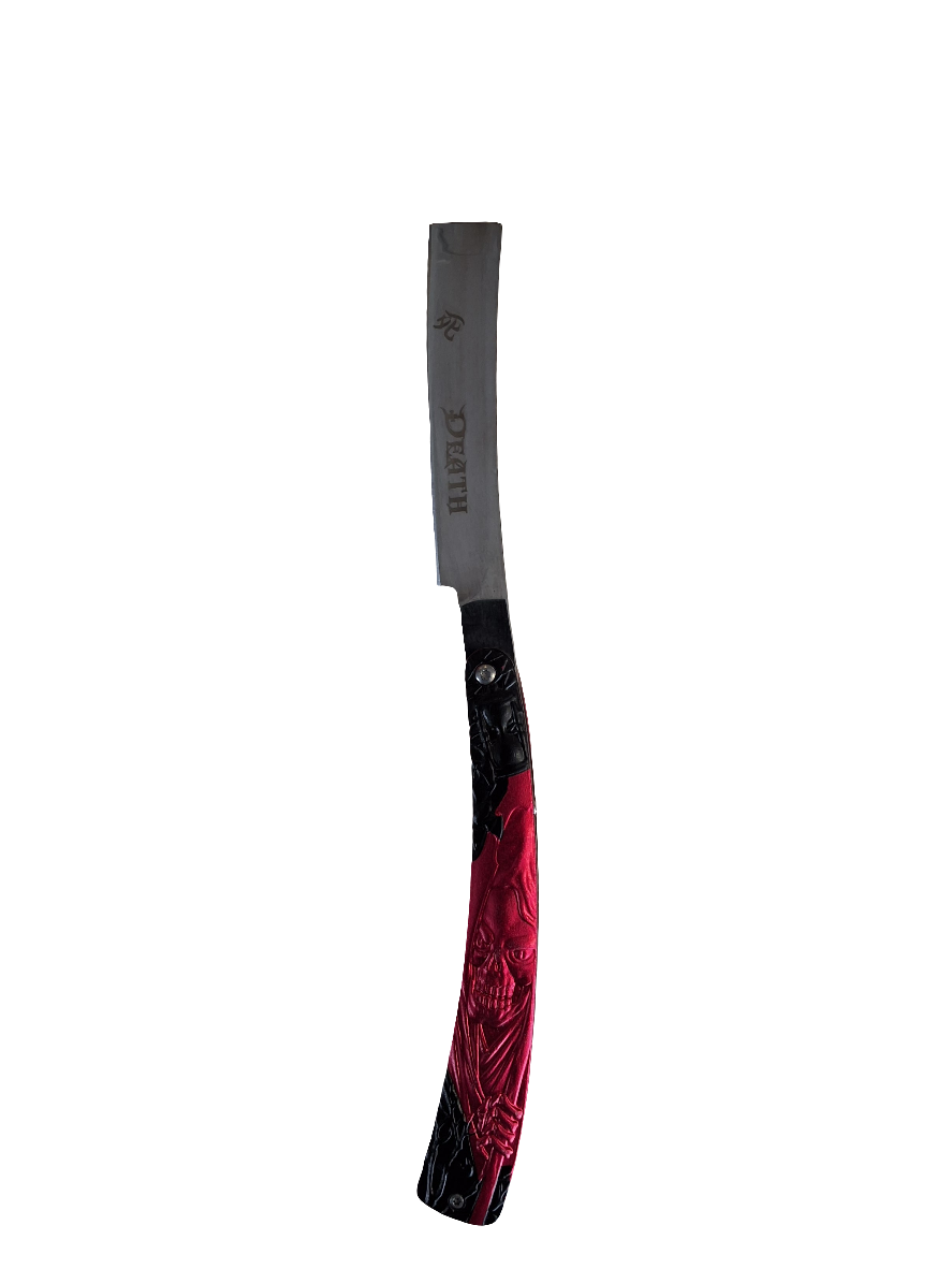 Red Grim Reaper Razor