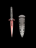 Red Fixed Blade W Kydex