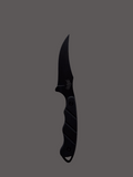Black Curved Blade Kydex Case
