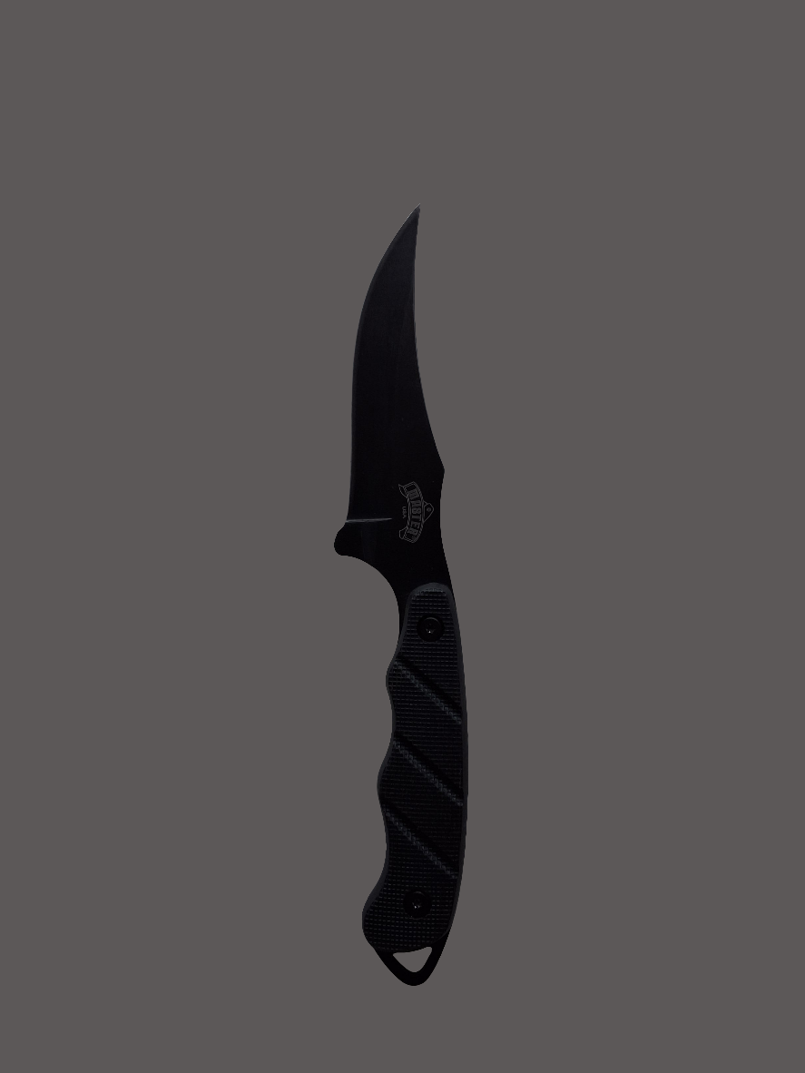 Black Curved Blade Kydex Case
