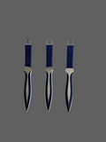Blue Mini Throwing Knives