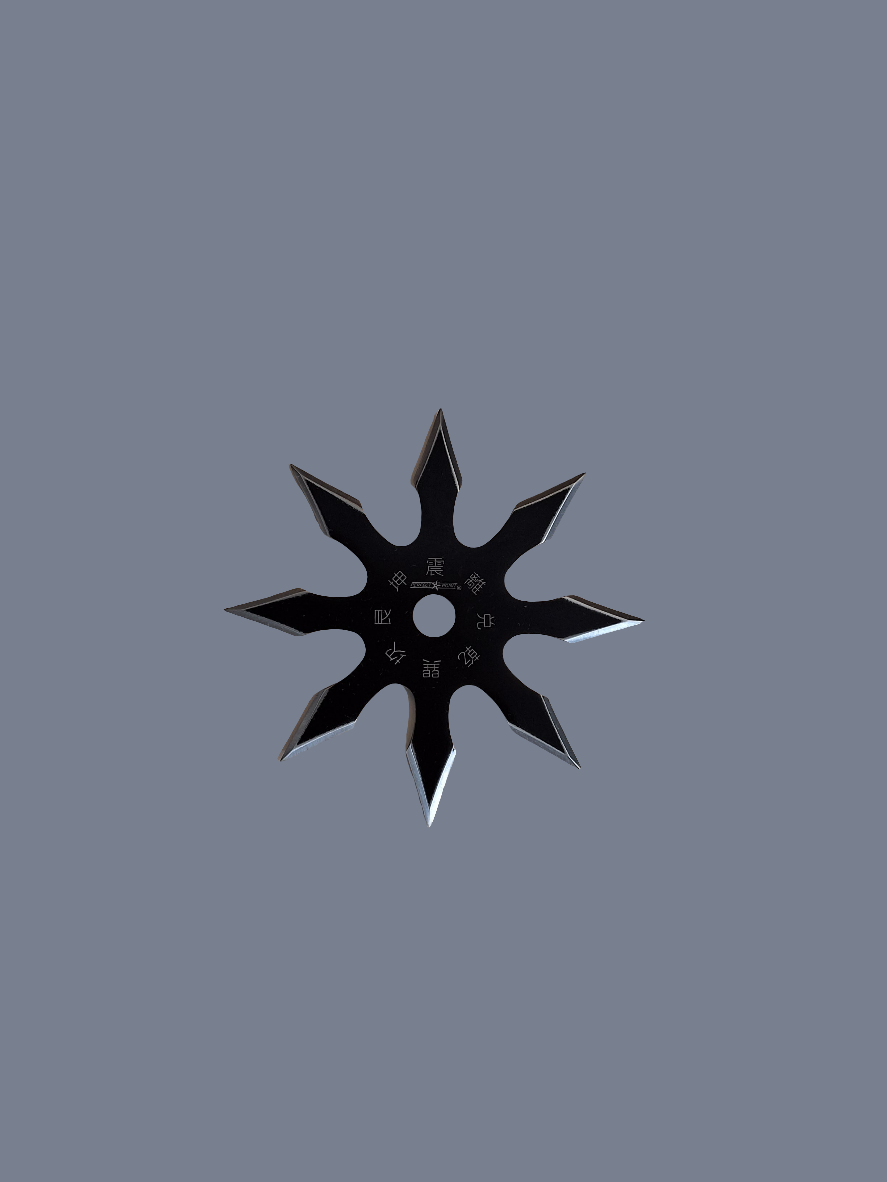 8 pointed throwing star