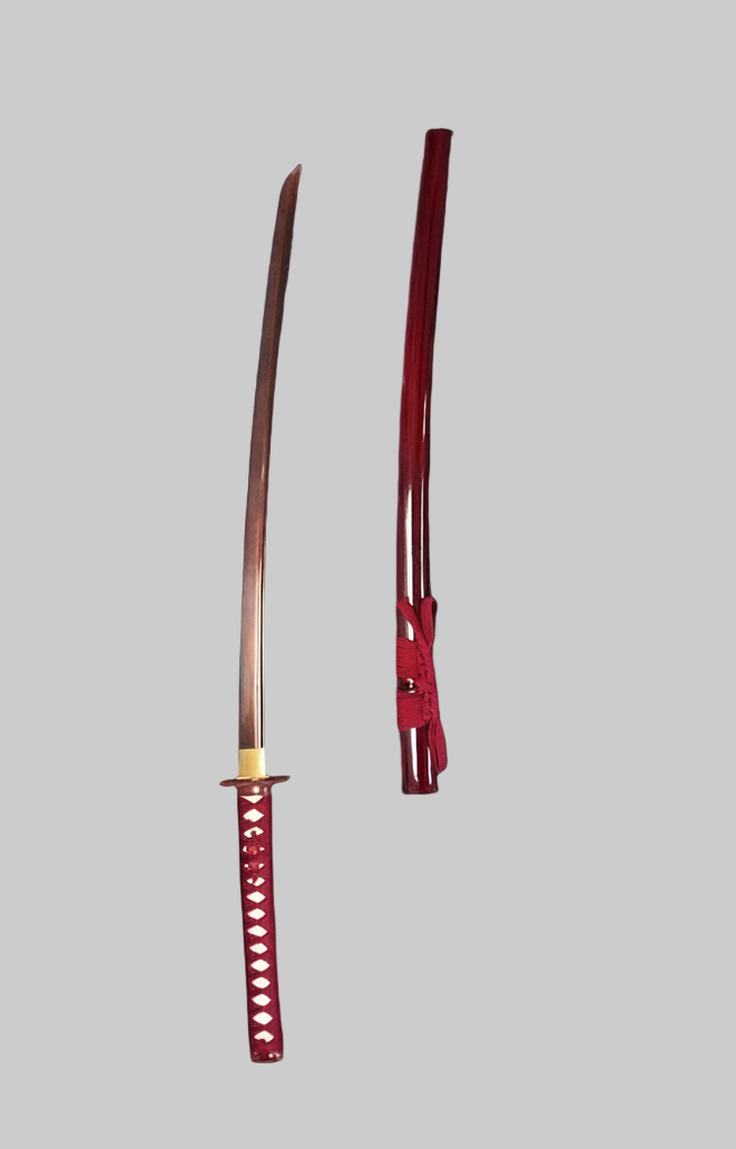 Red Dragon Damascus Katana