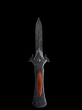 European Sword Wood Handle Knife