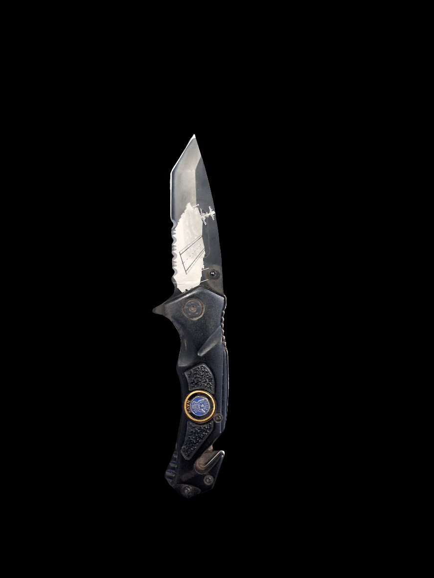 Blk Navy Safety Knife