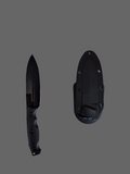 Blk Fixed Blade Kydex Sheath