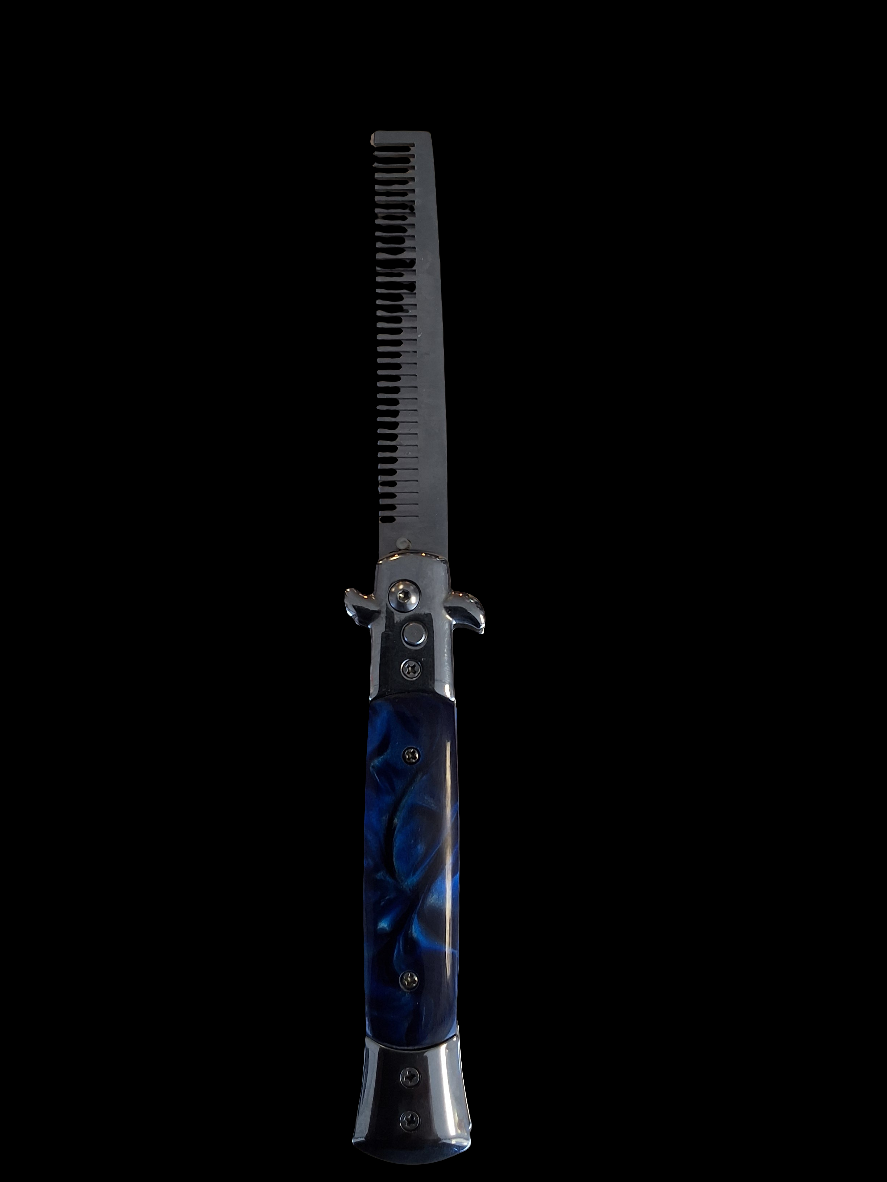 Blue Pearl Stiletto Comb #5309