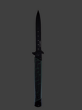 Long Slender Green Maze Blade