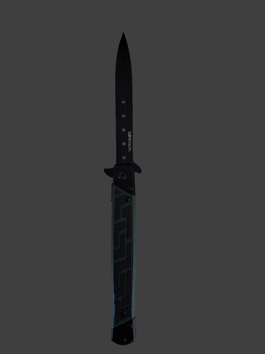 Long Slender Green Maze Blade
