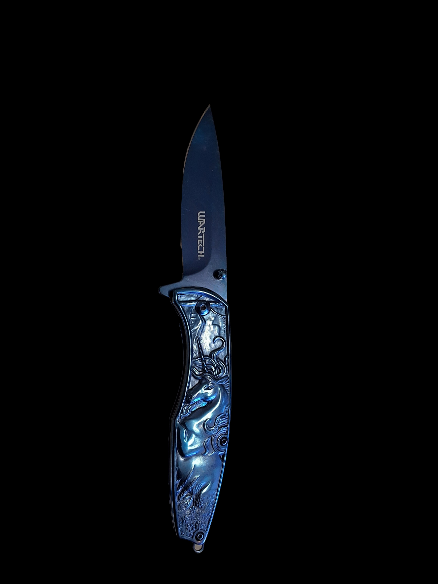 Blue Unicorn Knife