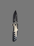 Silver and BLK Divet Folder