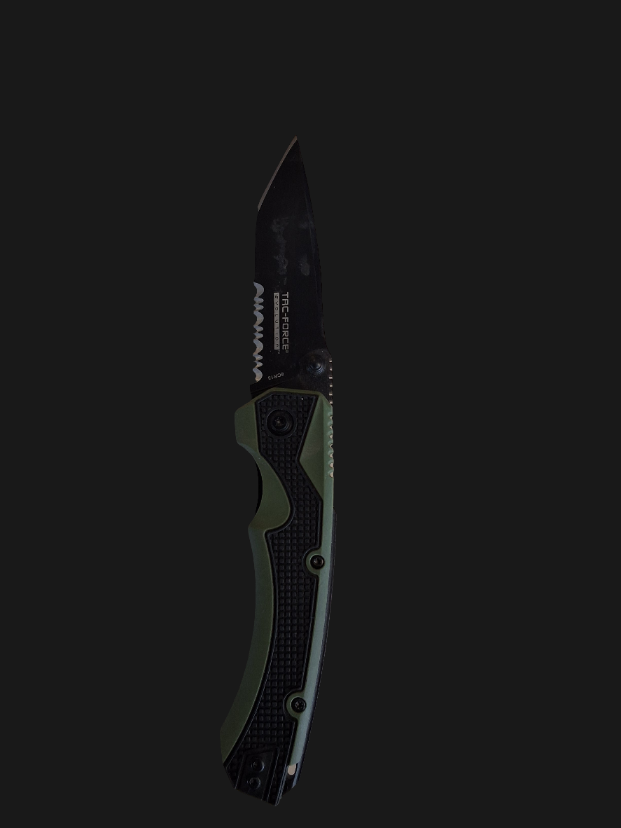 Tac-Force Green Knife W G10