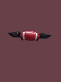Red Football Double Knife